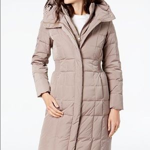 Cole Haan's knee-length puffer coat